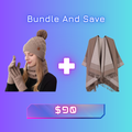 Khaki Winter Luxe Bundle – 4-Piece Cozy Set