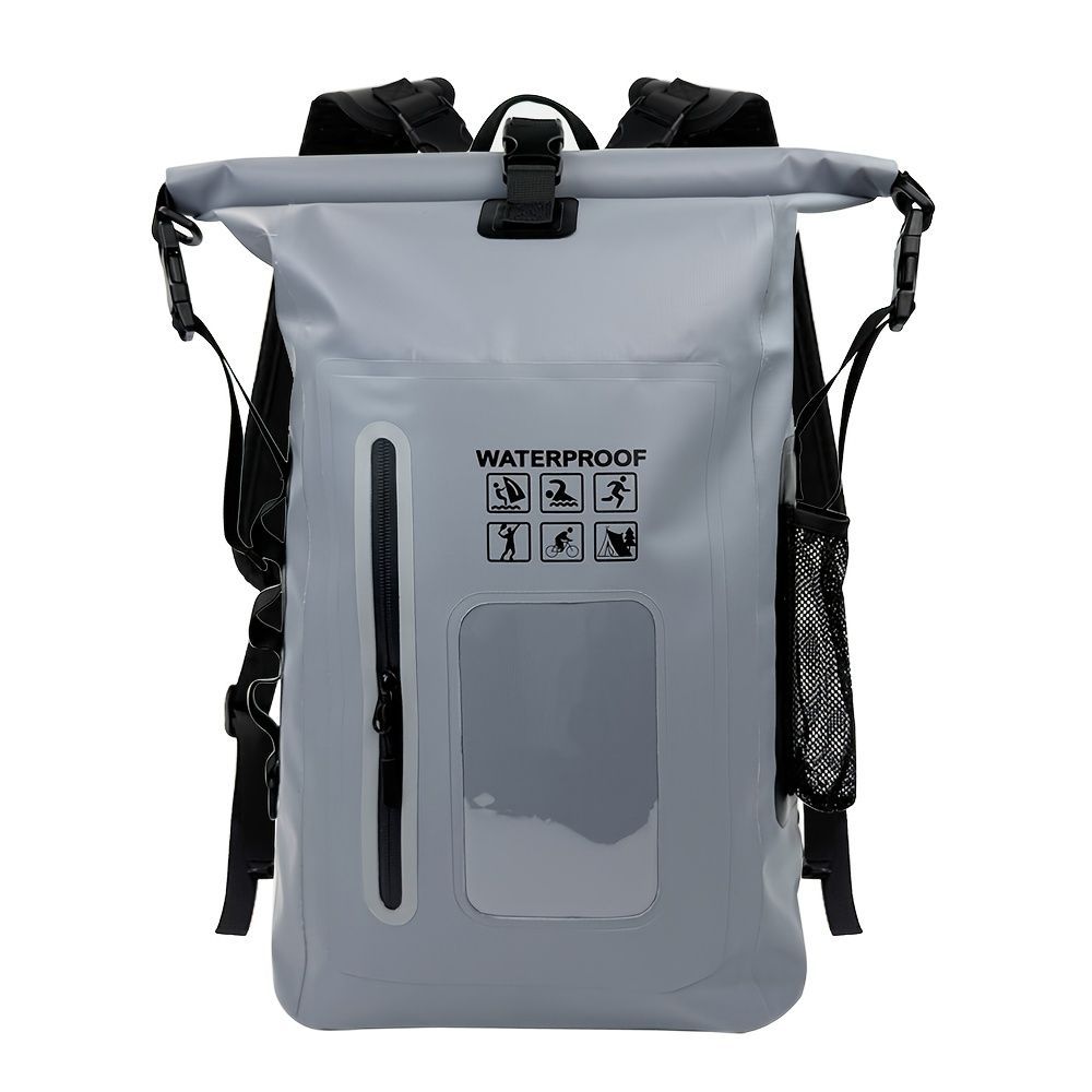 waterproof backpack, dry-wet separation, outdoor sports backpack, fishing backpack, camping backpack, canyoning backpack, swimming backpack, rafting backpack, waterproof gear, Australia outdoor backpack, hiking backpack water resistant - army green - Size