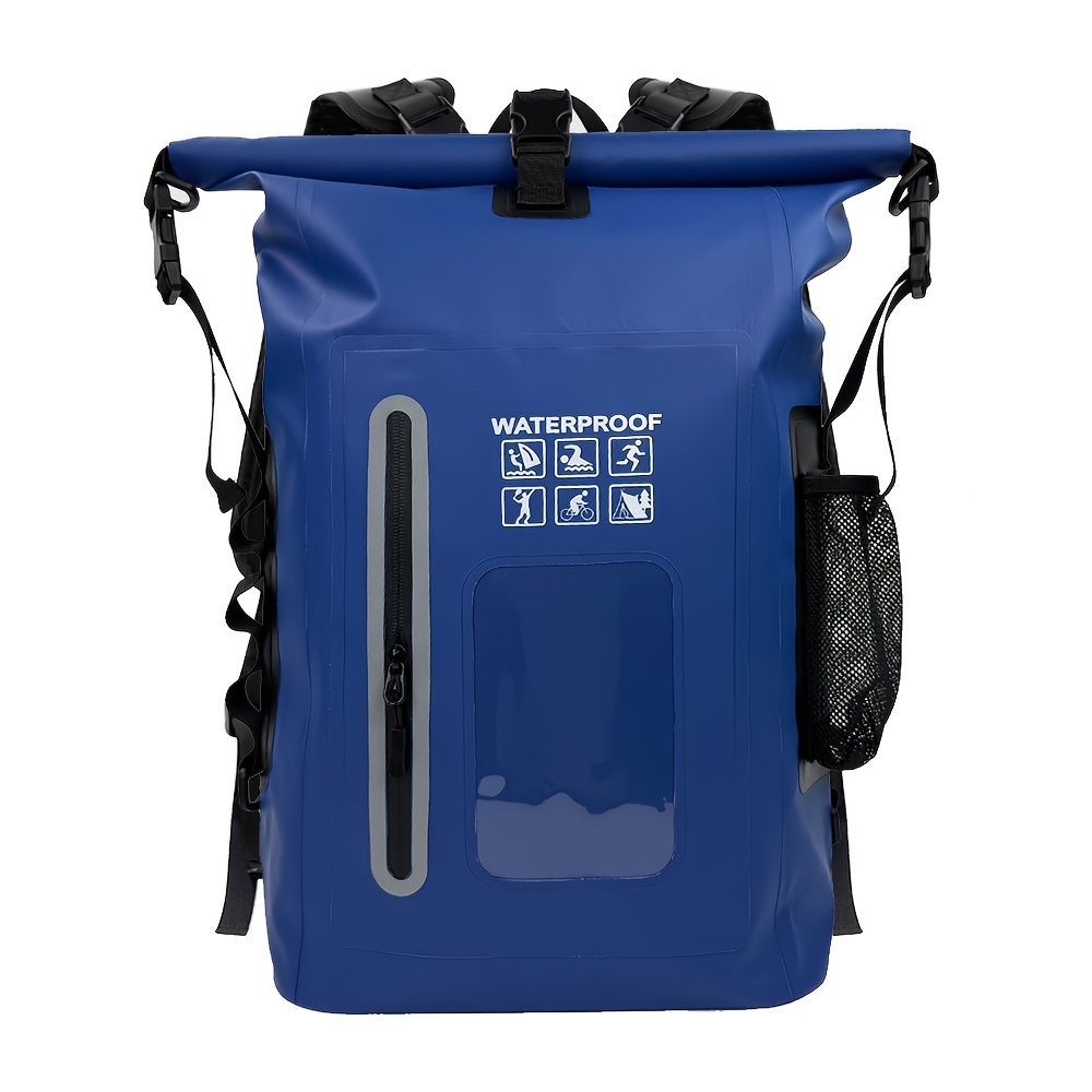 waterproof backpack, dry-wet separation, outdoor sports backpack, fishing backpack, camping backpack, canyoning backpack, swimming backpack, rafting backpack, waterproof gear, Australia outdoor backpack, hiking backpack water resistant - Camel - Size 25L