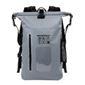 waterproof backpack, dry-wet separation, outdoor sports backpack, fishing backpack, camping backpack, canyoning backpack, swimming backpack, rafting backpack, waterproof gear, Australia outdoor backpack, hiking backpack water resistant - Gray - Size 25L