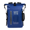 waterproof backpack, dry-wet separation, outdoor sports backpack, fishing backpack, camping backpack, canyoning backpack, swimming backpack, rafting backpack, waterproof gear, Australia outdoor backpack, hiking backpack water resistant - Navy - Size 25L