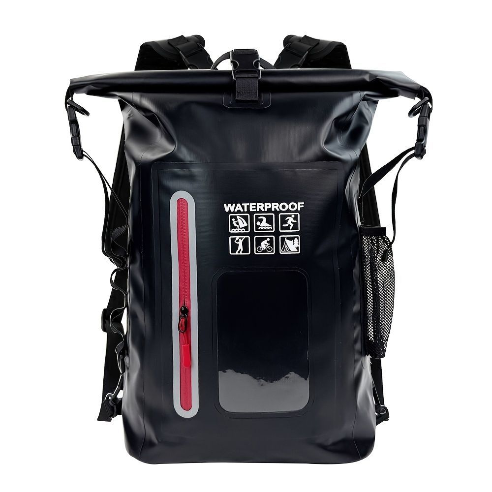 waterproof backpack, dry-wet separation, outdoor sports backpack, fishing backpack, camping backpack, canyoning backpack, swimming backpack, rafting backpack, waterproof gear, Australia outdoor backpack, hiking backpack water resistant - Camel - Size 25L