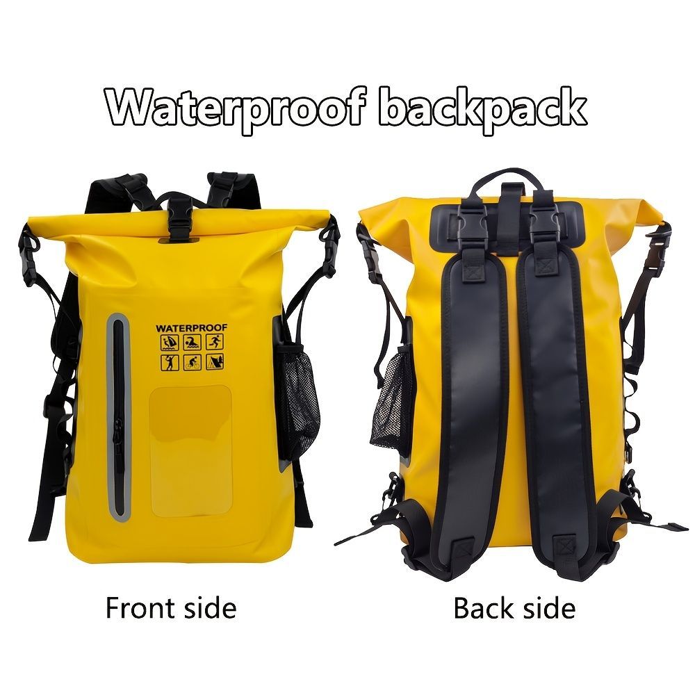 waterproof backpack, dry-wet separation, outdoor sports backpack, fishing backpack, camping backpack, canyoning backpack, swimming backpack, rafting backpack, waterproof gear, Australia outdoor backpack, hiking backpack water resistant - Gray - Size 25L