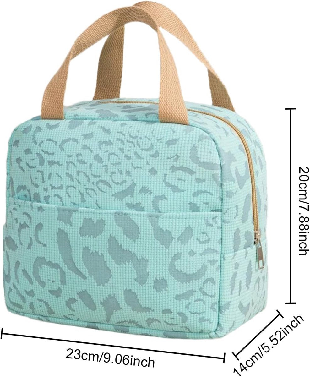 Reusable Insulated Lunch Bag 6L – Small Lunch Bag for Work, School & Travel (Blue)