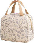 Reusable Insulated Lunch Bag 6L – Small Lunch Bag for Work, School & Travel (Beige)