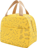 Reusable Insulated Lunch Bag 6L – Small Lunch Bag for Work, School & Travel (Yellow)