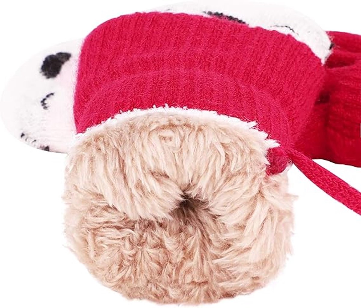 Toddler Winter Gloves (0–3 Years) – Soft Knitted Kids Gloves with Warm Fleece Lining for Boys & Girls