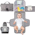Baby Changing Mat On the Go - Changing Mat - Portable Changing Mat - Foldable - Diaper Bag - Diaper Pouch - Baby - Perfect Baby Shower Gift - Spacious & Water Resistant - Comfortable