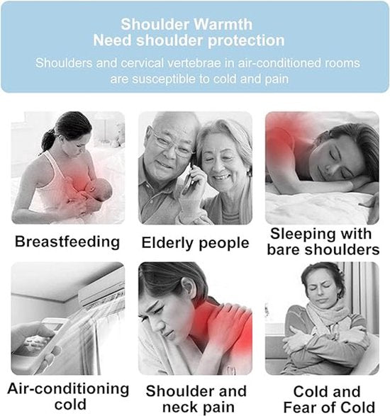 Warm Shoulder Cape Scarf – Soft Winter Protection