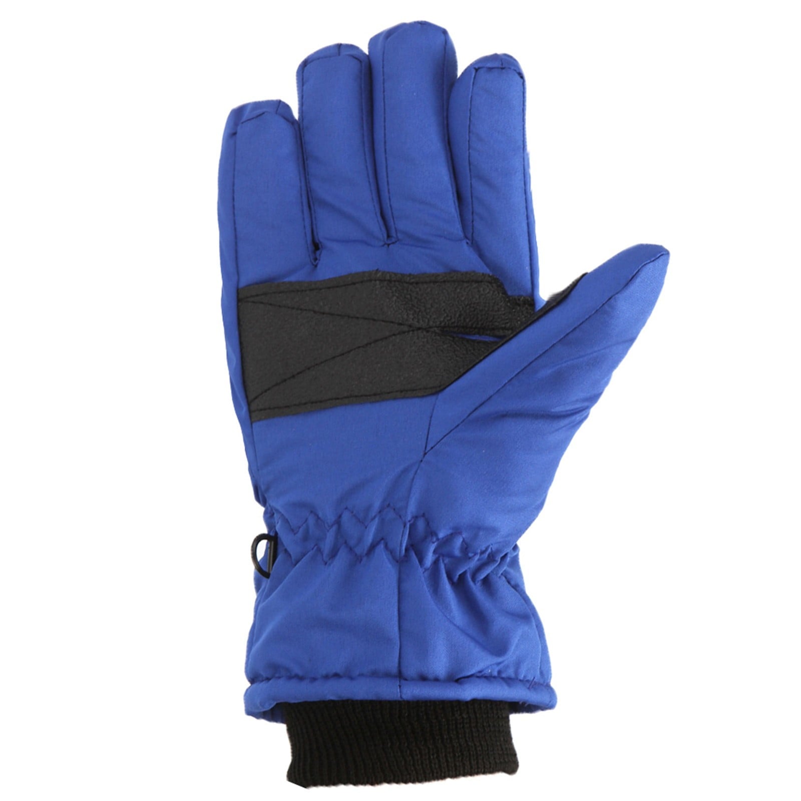 GXWEA Kids Waterproof Winter Snow Gloves – Warm, Thick & Stretchy for Boys & Girls (Ages 4–11), Blue