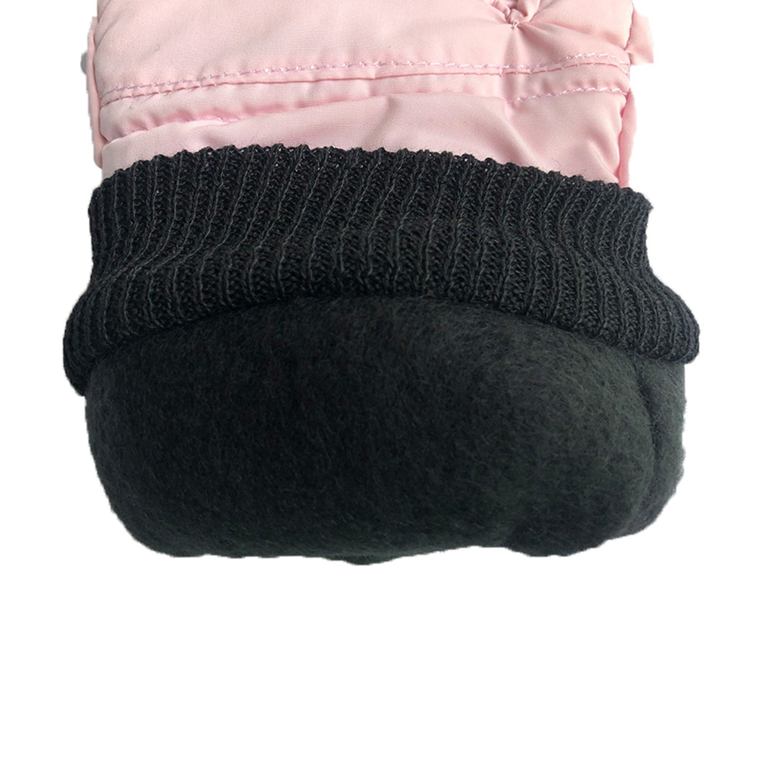 GXWEA Kids Waterproof Winter Snow Gloves – Warm, Thick & Stretchy for Boys & Girls (Ages 4–11), Pink