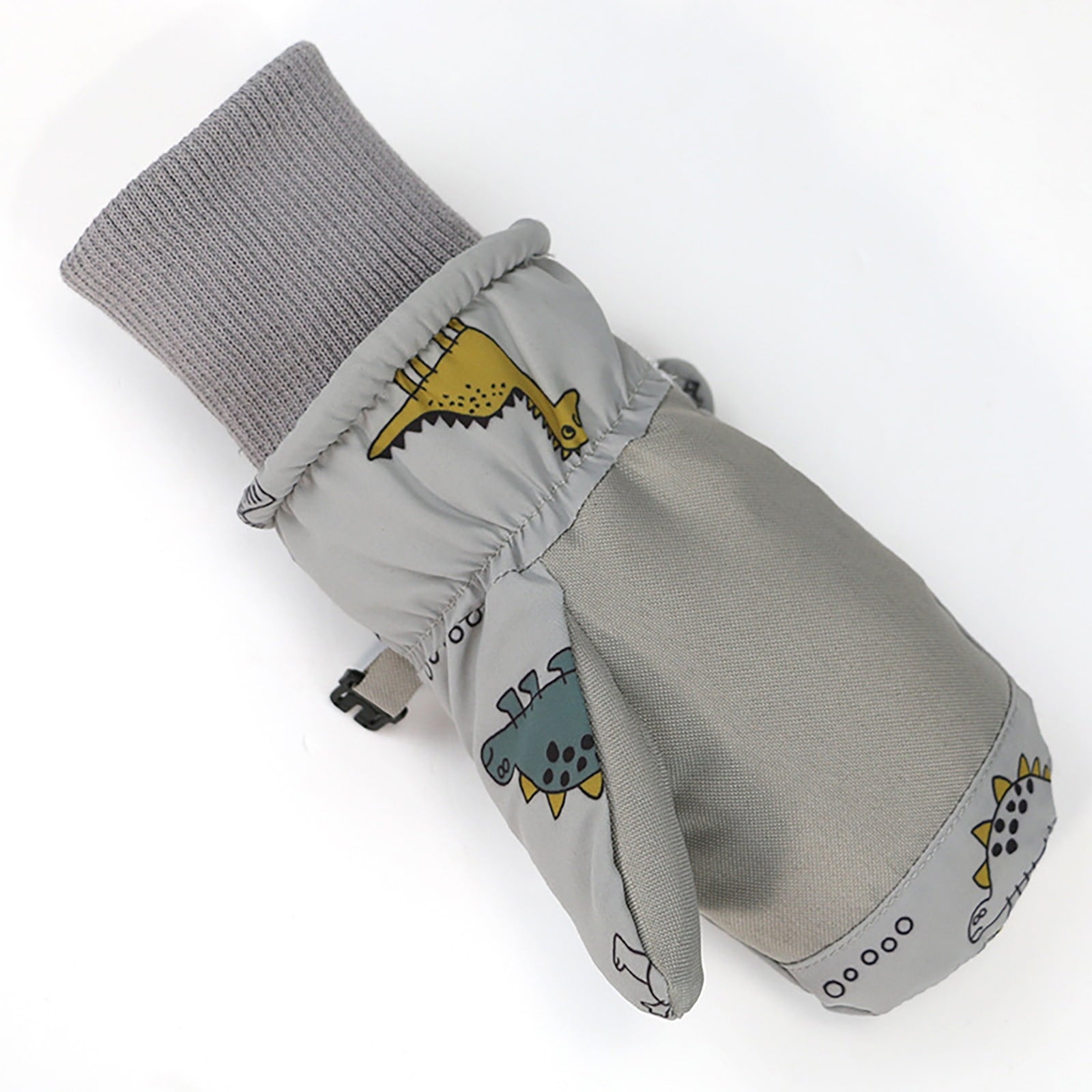 GXWEA 2T Gloves Kids Waterproof Gloves Kids Gloves Winter Gloves Thick Gloves Stretchy Warm Gloves Boys Girls 6-11 Year 6-24 Months AHA5 kids snow gloves Grey