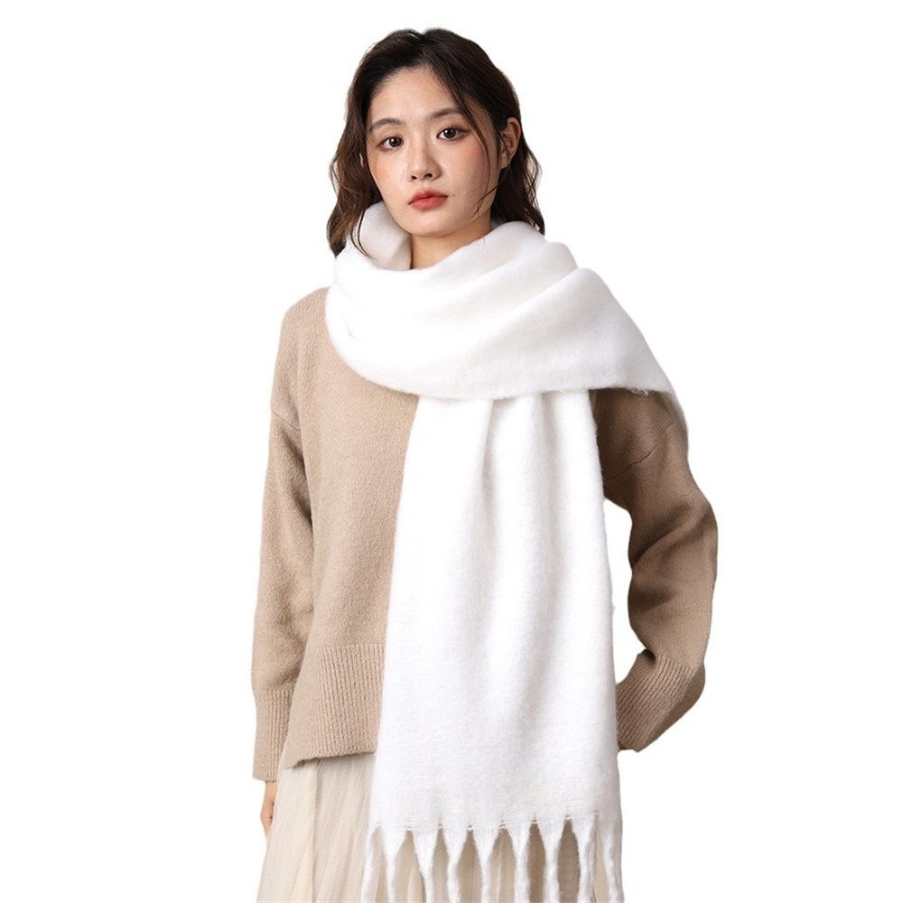 Women's Mohair Winter Scarf – Soft, Warm, Cashmere-Feel