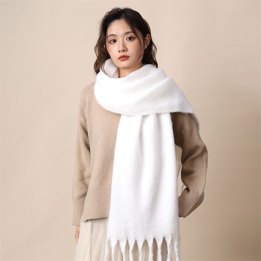 Women's Mohair Winter Scarf – Soft, Warm, Cashmere-Feel
