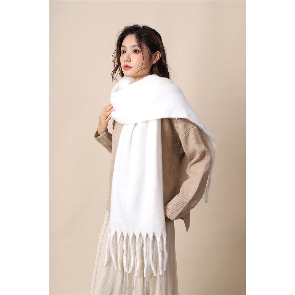 Women's Mohair Winter Scarf – Soft, Warm, Cashmere-Feel