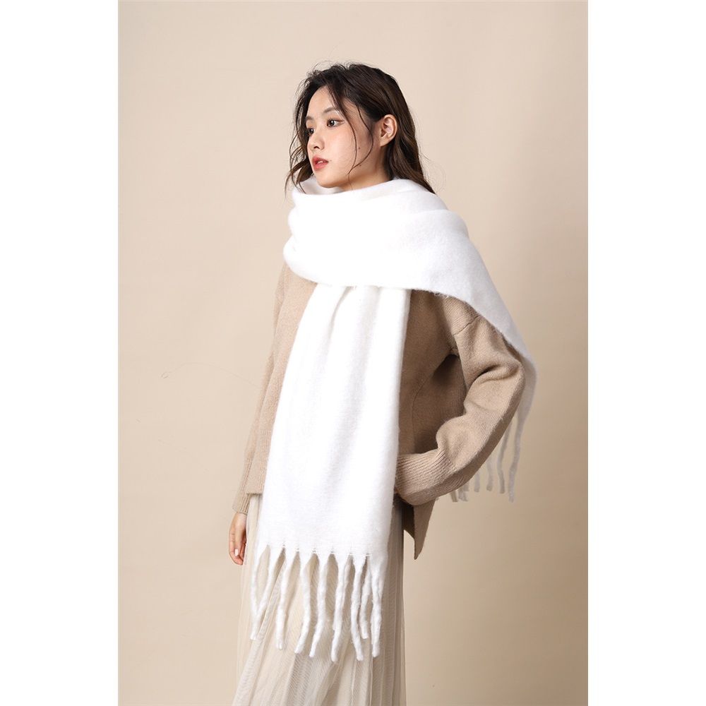 Women's Mohair Winter Scarf – Soft, Warm, Cashmere-Feel