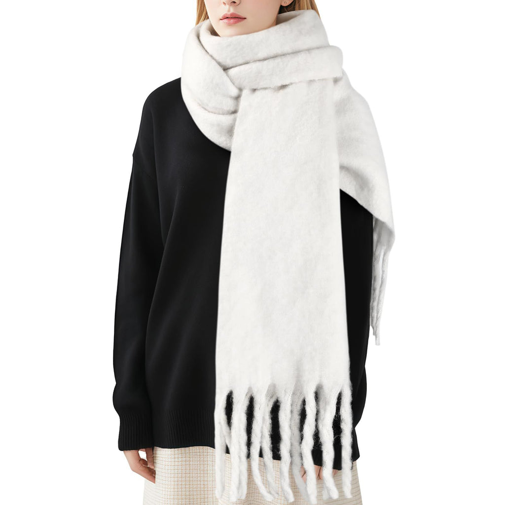 Women's Mohair Winter Scarf – Soft, Warm, Cashmere-Feel