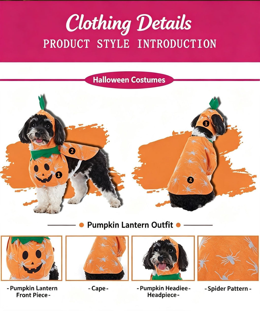 Indoor Party Supplies For Cats and Dogs, Holiday Dress-up Ornament for Halloween Christmas Festivities, Size S