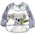 Baby Sleeved Bibs - Protects Clothes During Play & Mealtime, MultiColor