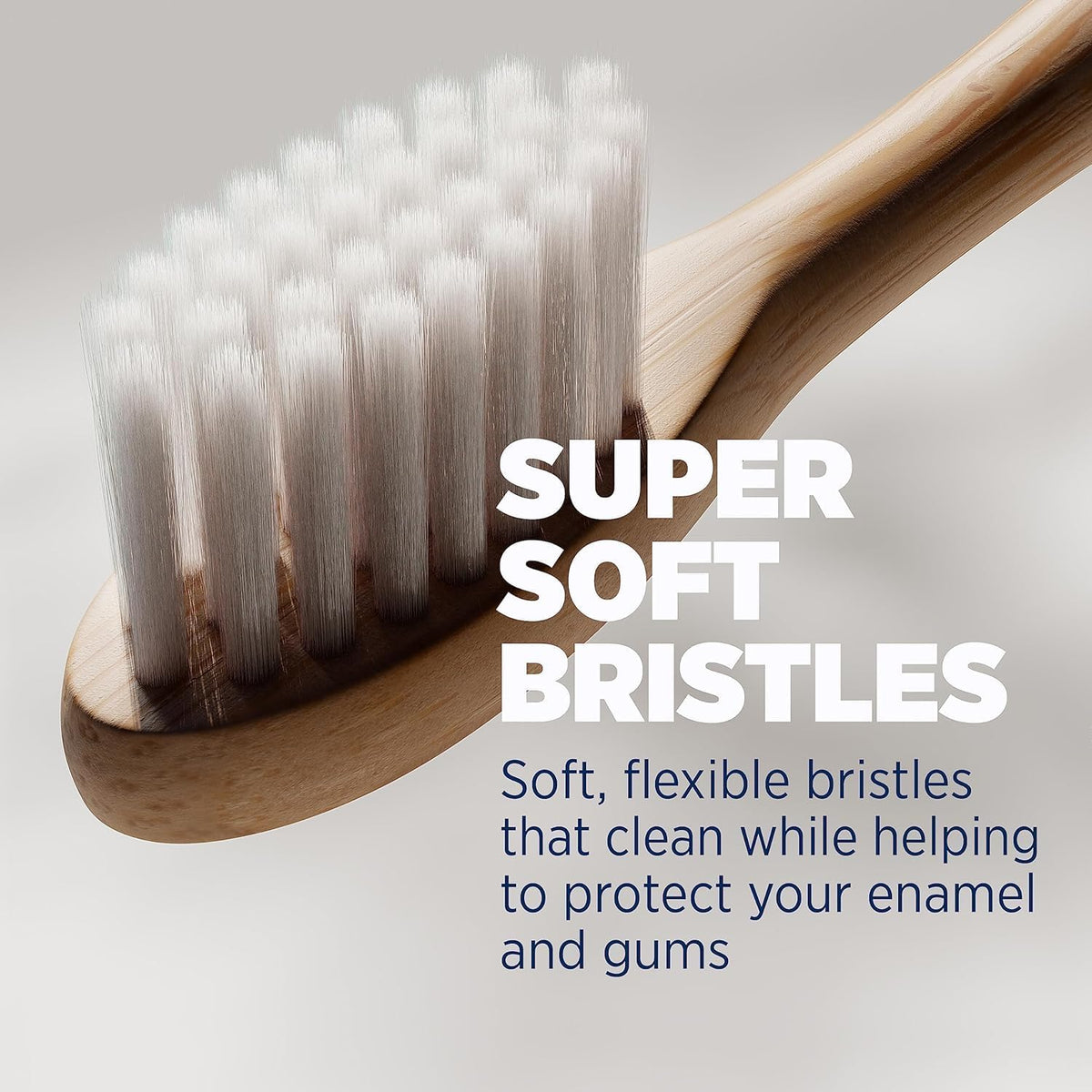 Bamboo Replacement Heads 3 Pack - Exclusive to  Sonic Electric Toothbrush - Soft Bristle Bamboo Heads - Made with Eco Loving Renewable Bamboo