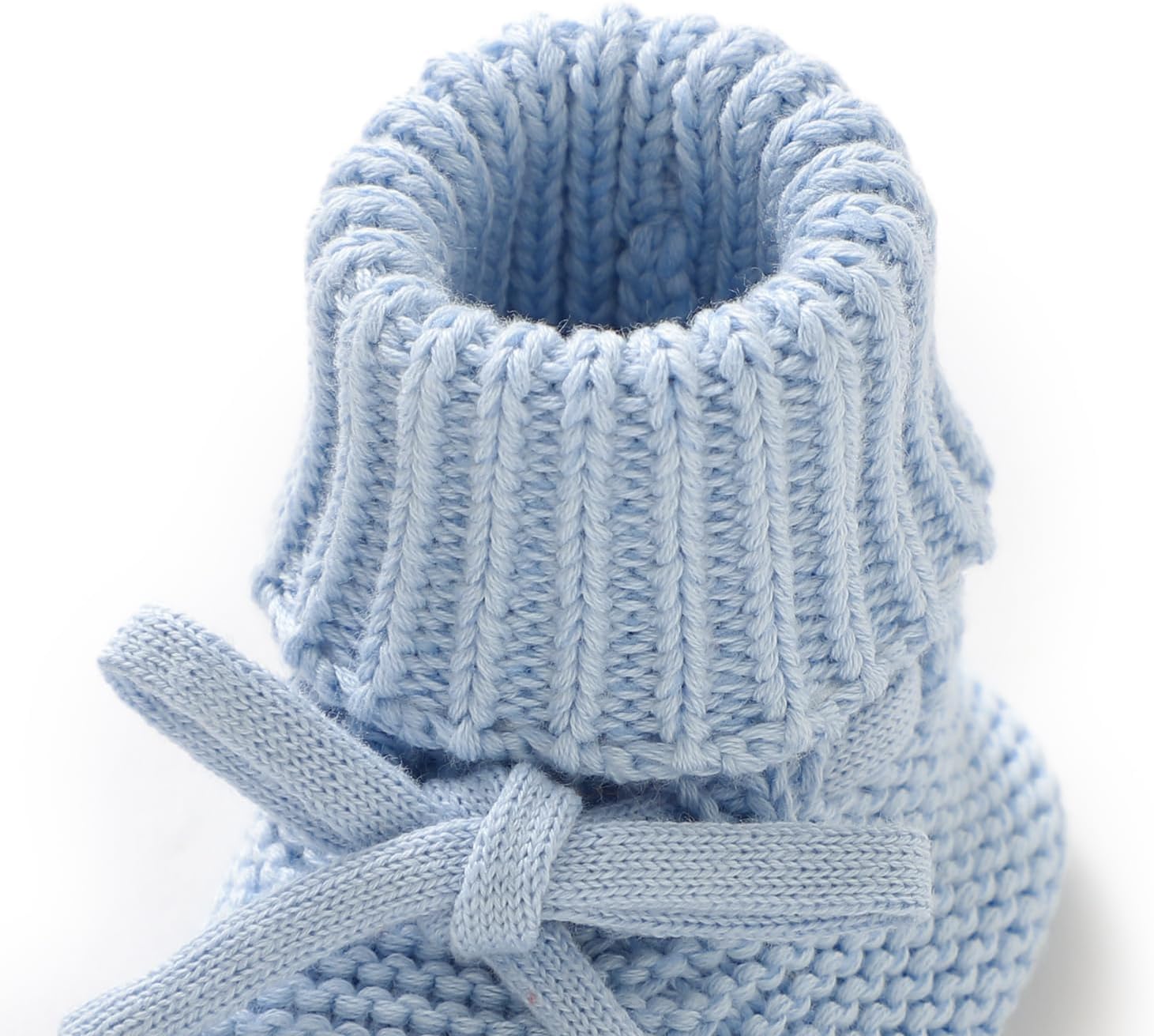 Baby Booties Newborn First Walkers Cozy Shoes Warm Knit Soft Booties for Toddler Infant Boy Girl