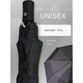 12 Ribs Semi Automatic Foldable Sun Umbrella Large Wind Resistant Portable Travel Umbrella