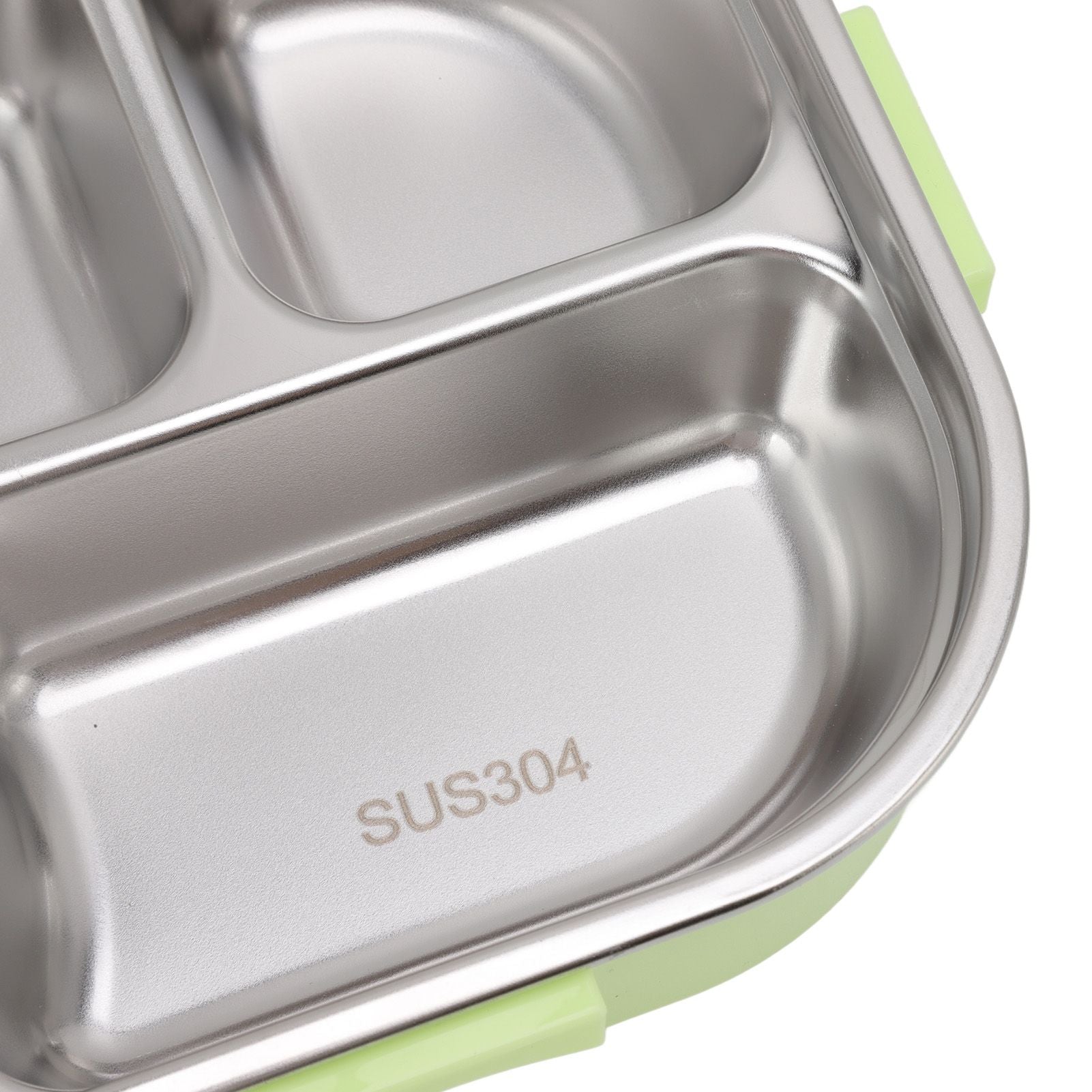 Lunch Container Box Stainless Steel Thermal Lunch Storage Box with Soup Bowl Chopsticks Spoon for Adults Children Green