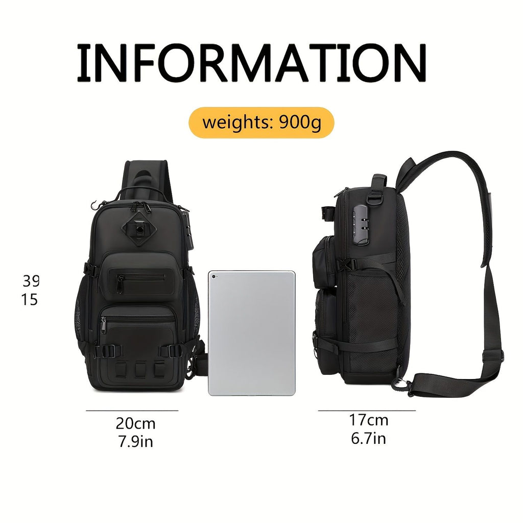 Black Burgundy Anti-Theft Backpack Waterproof Sling Bag Travel Backpack Australia Daypack For
