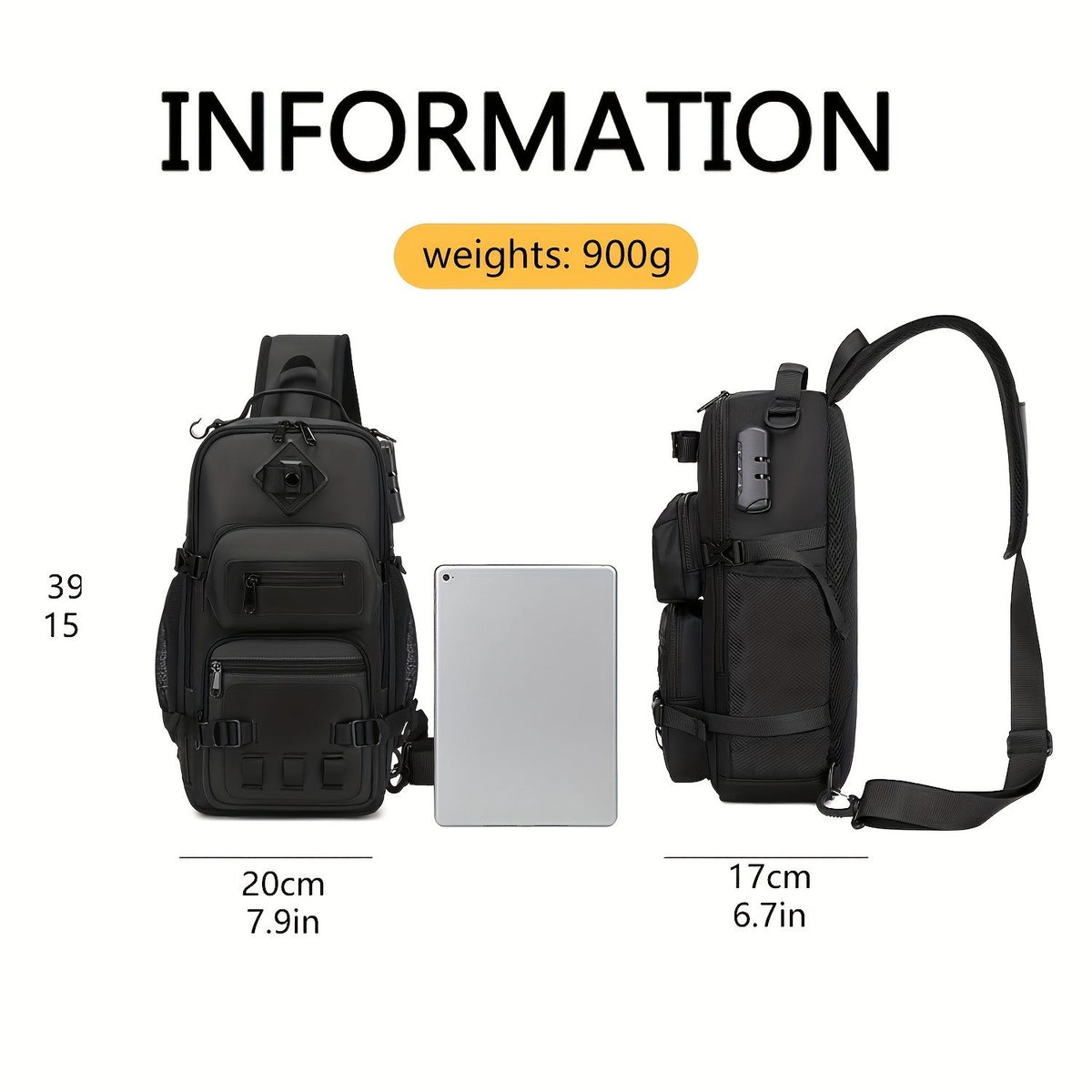 Black Burgundy Anti-Theft Backpack Waterproof Sling Bag Travel Backpack Australia Daypack For