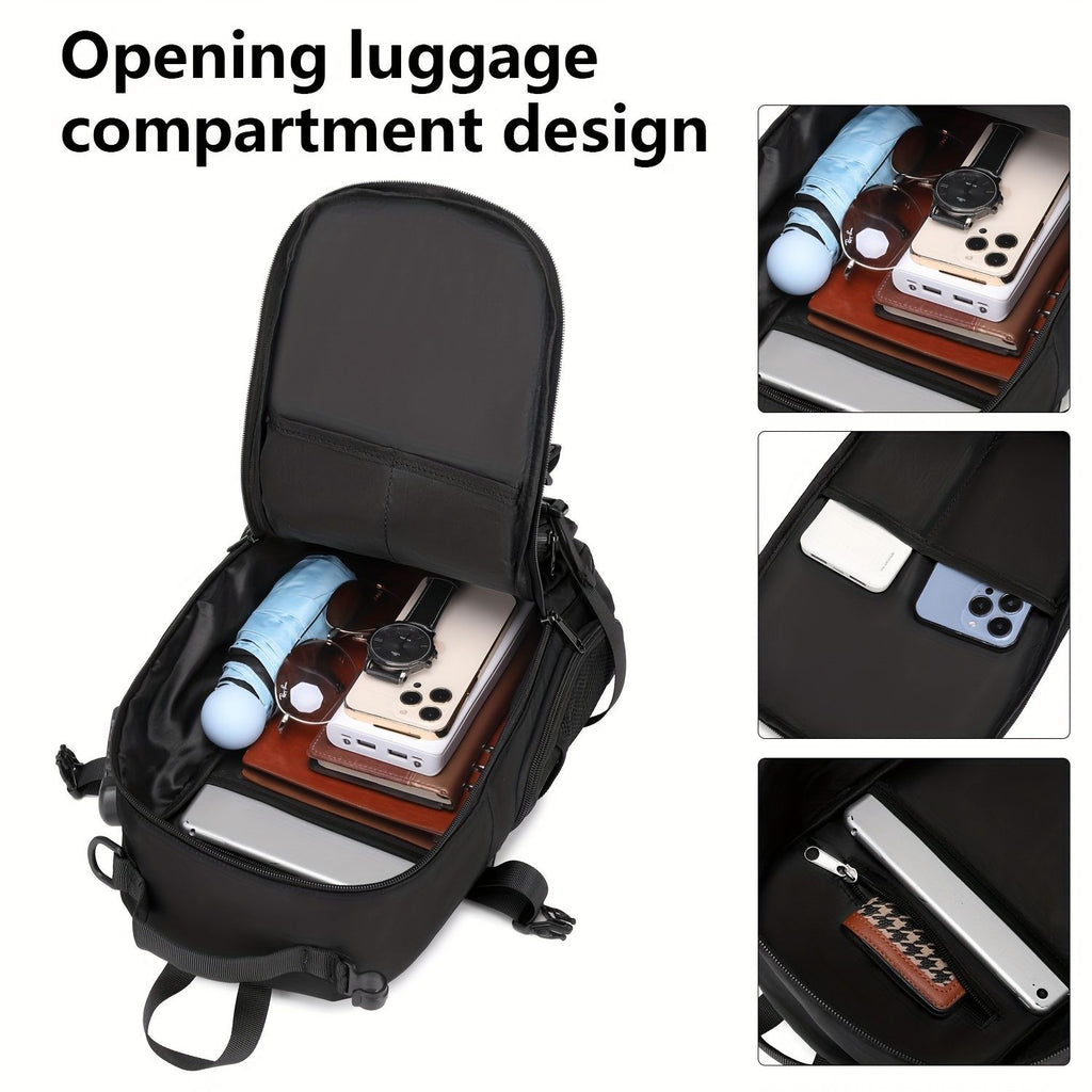 Gray Black Anti-Theft Backpack Waterproof Sling Backpack Travel Backpack Australia Daypack