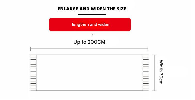 Luxury Cashmere Blend Scarf, Large 200x70cm Fringed Scarf (Ivory)