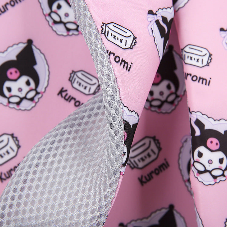 Pink Clow 4-Piece School Backpack Set for Years 3–6 – Lightweight, Durable Nylon